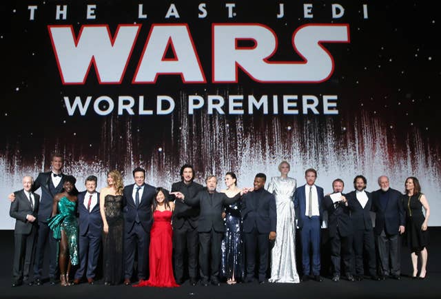 The &#x27;Star Wars: The Last Jedi&#x27; cast at the World Premiere