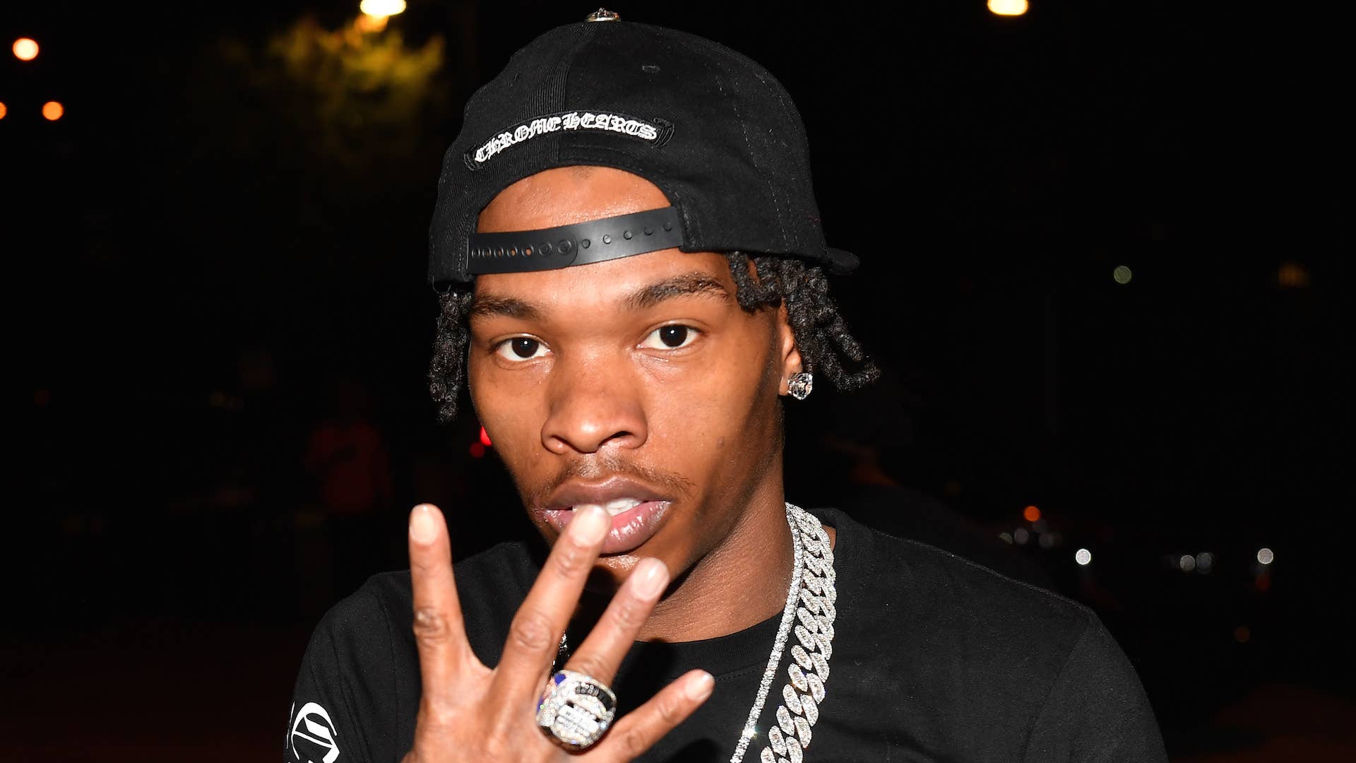 Lil Baby attends his "Trapper of the Year" Exhibit at Trap Music Museum