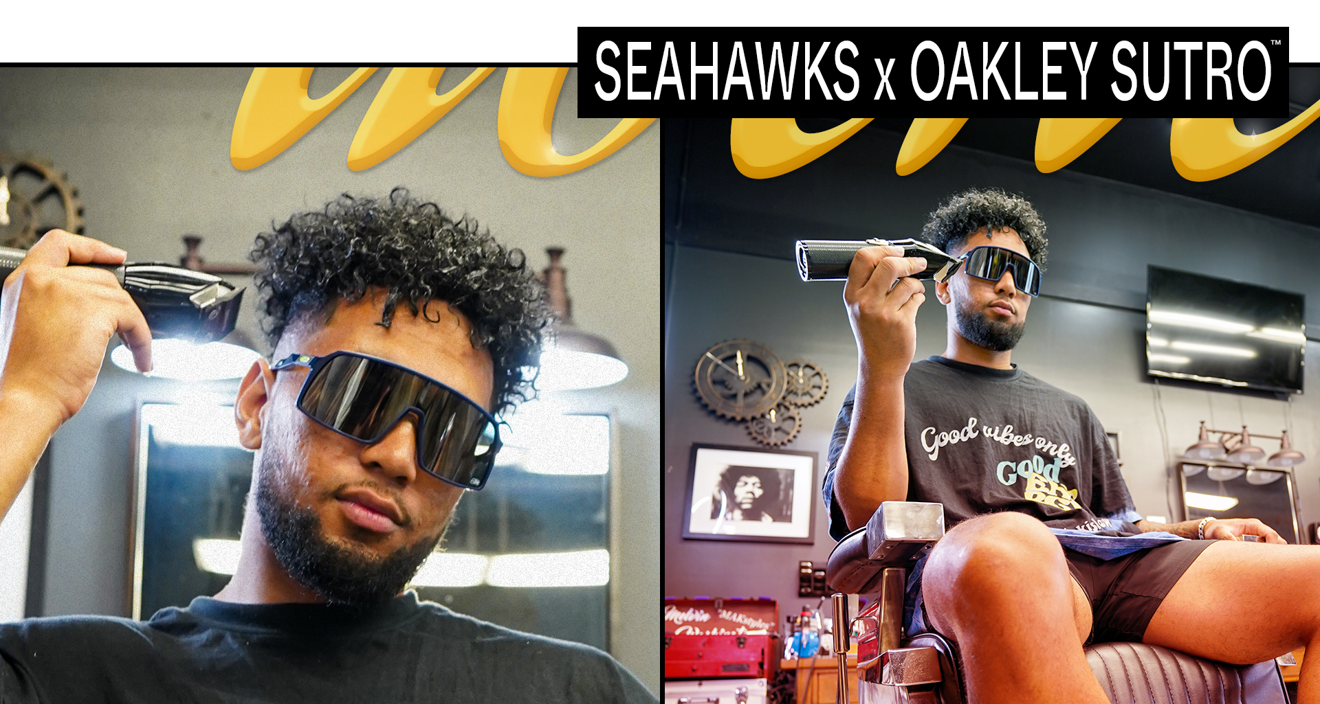 Oakley Seattle Seahawks Sutro Sunglasses