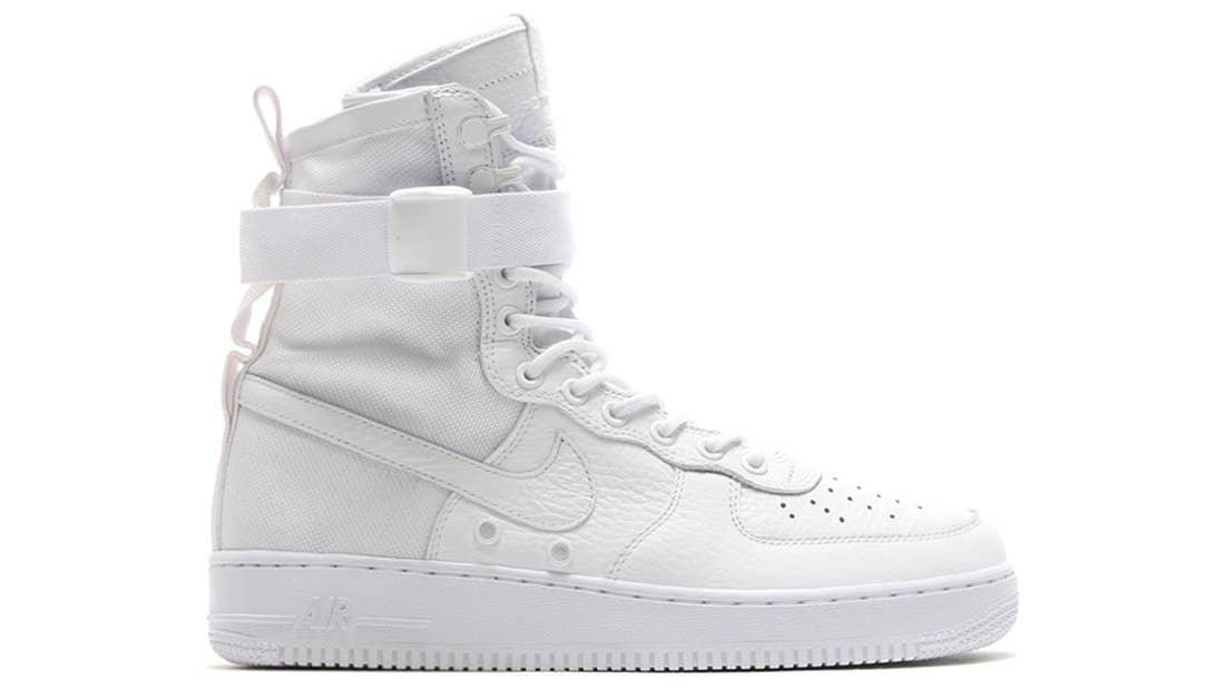 Nike Special Field Force Air Force 1 Triple White Sole Collector Release Date Roundup