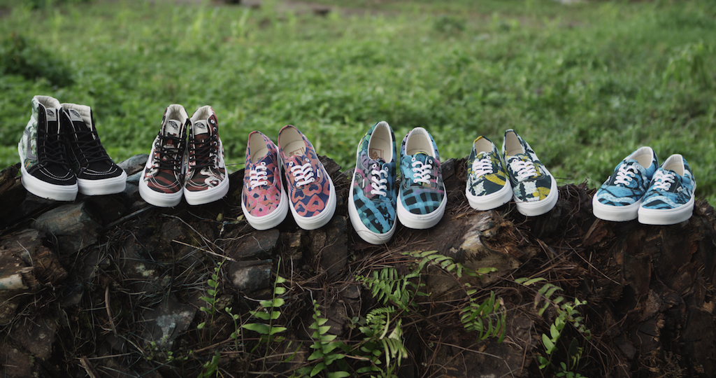 Della and Vans Link for a Printed Capsule Collection Complex