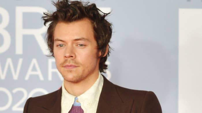 Harry Styles at the 2020 Brit Awards