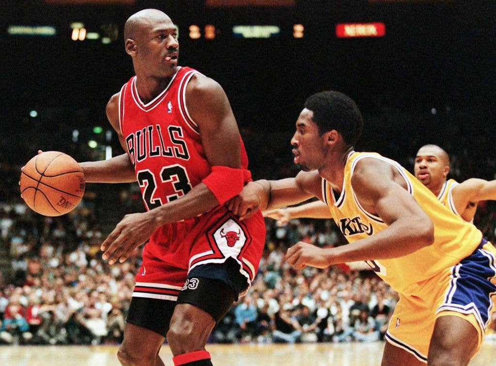 Michael Jordan Kobe Bryant 1998 Los Angeles