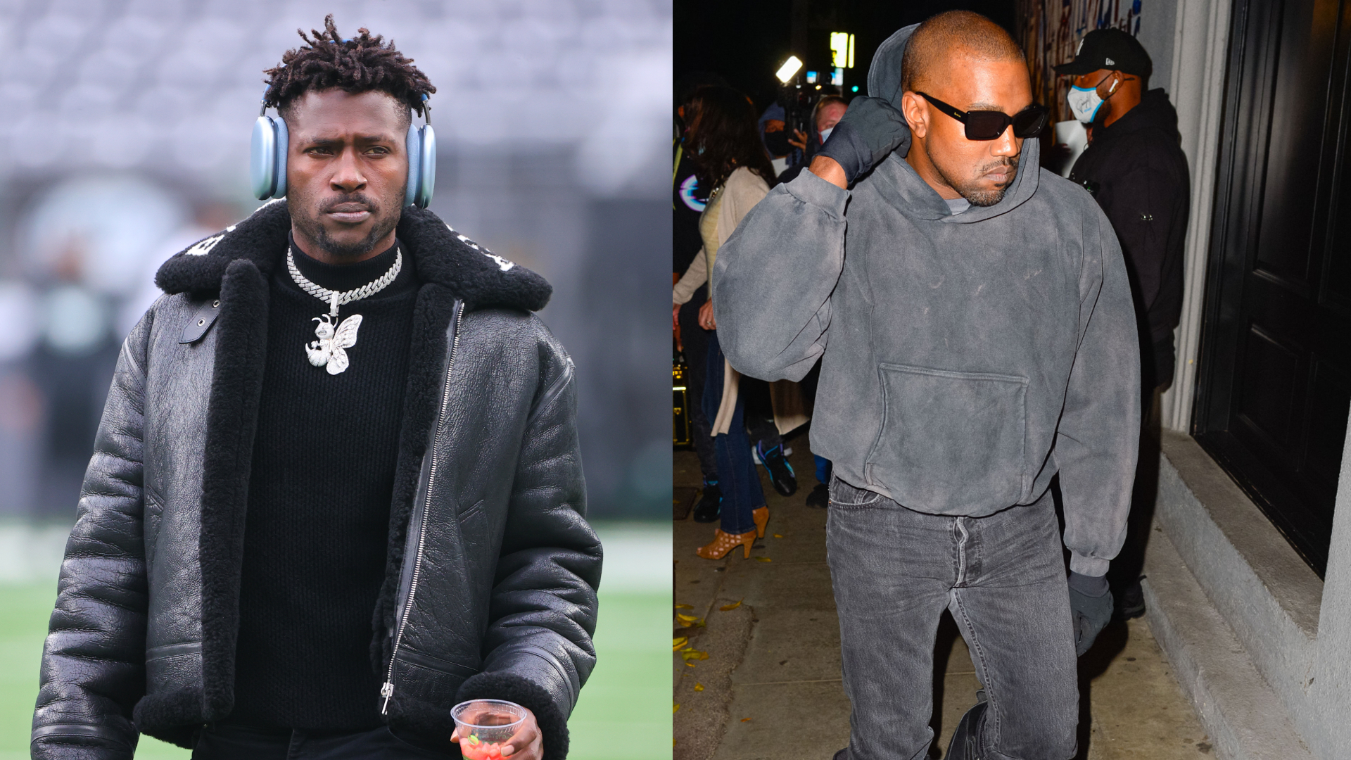 Overanalyzing This Picture of Antonio Brown & Kanye West