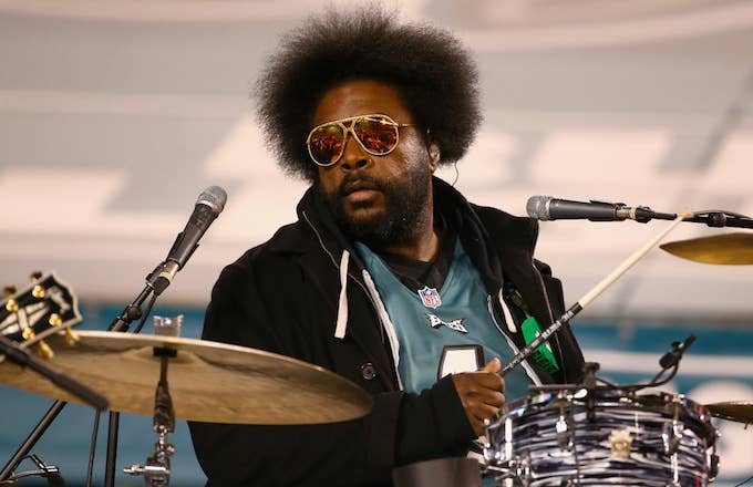 Questlove at champ game