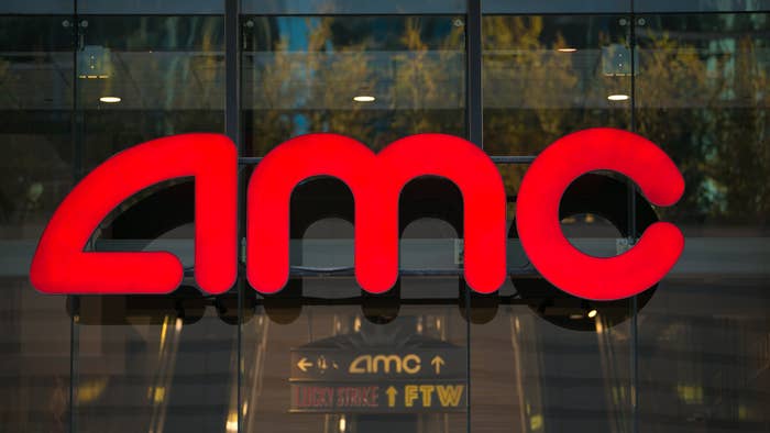 The AMC theater near Columbus Avenue is viewed on October 10, 2015 in Chicago
