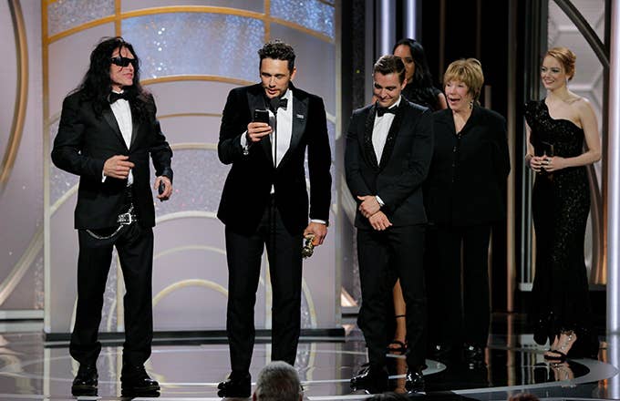 This is a photo of Golden Globes.