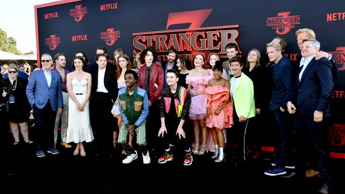 The cast and crew of &#x27;Stranger Things&#x27;