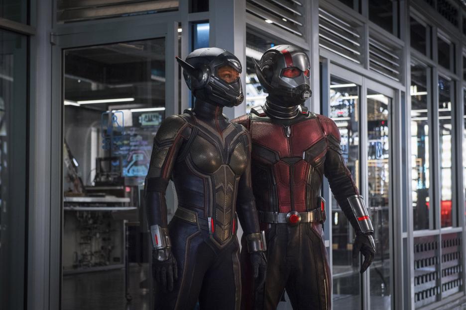 This is a photo Ant Man and the Wasp from the Marvel movie