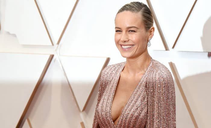 Brie Larson attends 92nd Annual Academy Awards