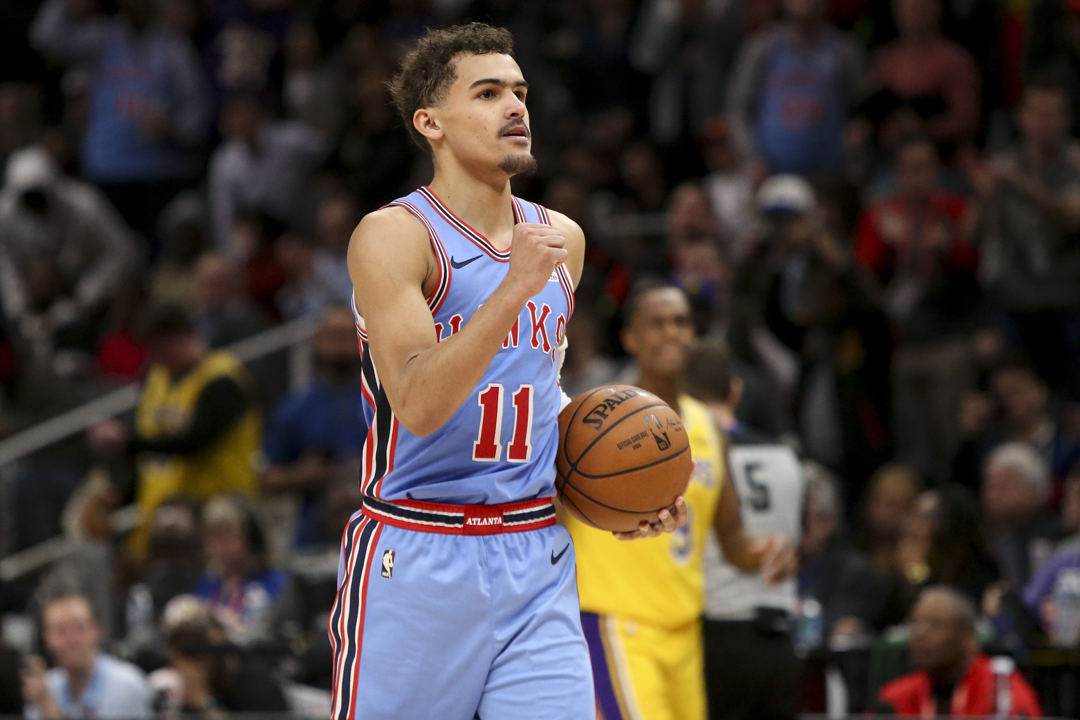 Trae Young Hawks Lakers 2019