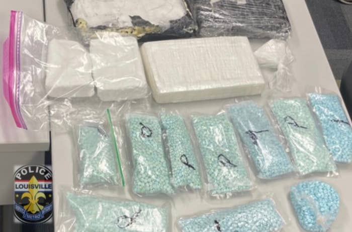 screenshot of drugs seized in KY