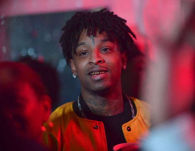 This is a picture of 21 Savage.