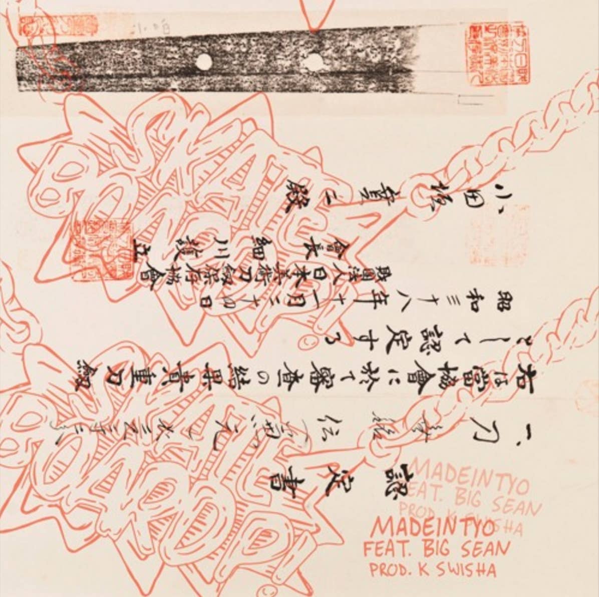 Big Sean MadeinTYO remix artwork