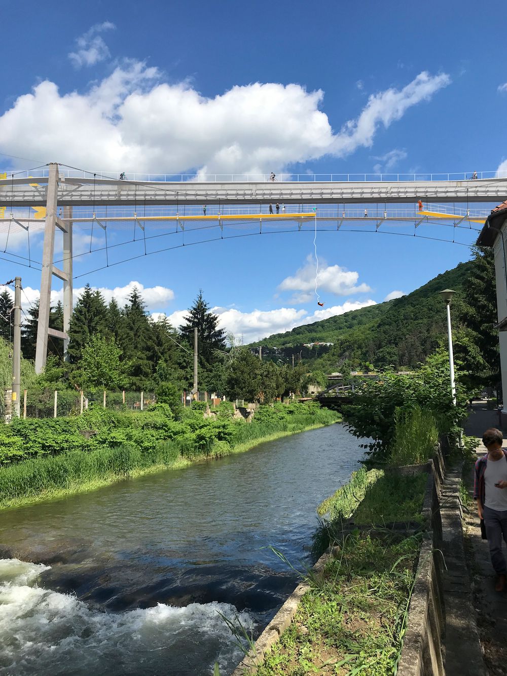 Oana Stanescu Rendering of a Proposed Bridge in Romania