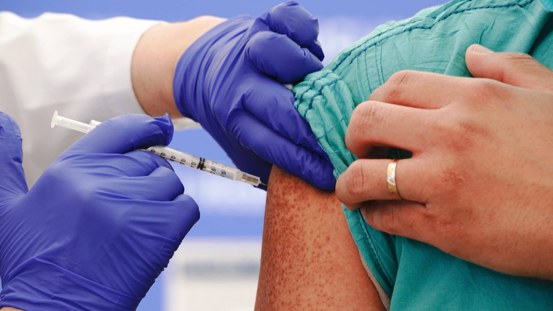 A Florida public health official is put on leave after emailing his staff to urge vaccination.