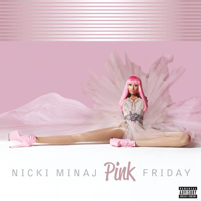 nicki minaj pink friday cover