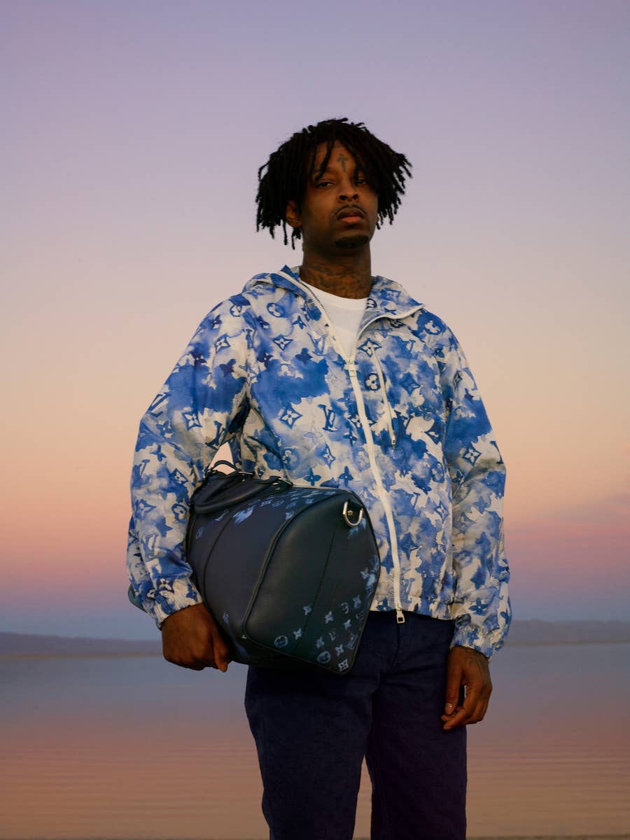 21 Savage Fronts Louis Vuitton SS21′ Capsule Campaign – PAUSE