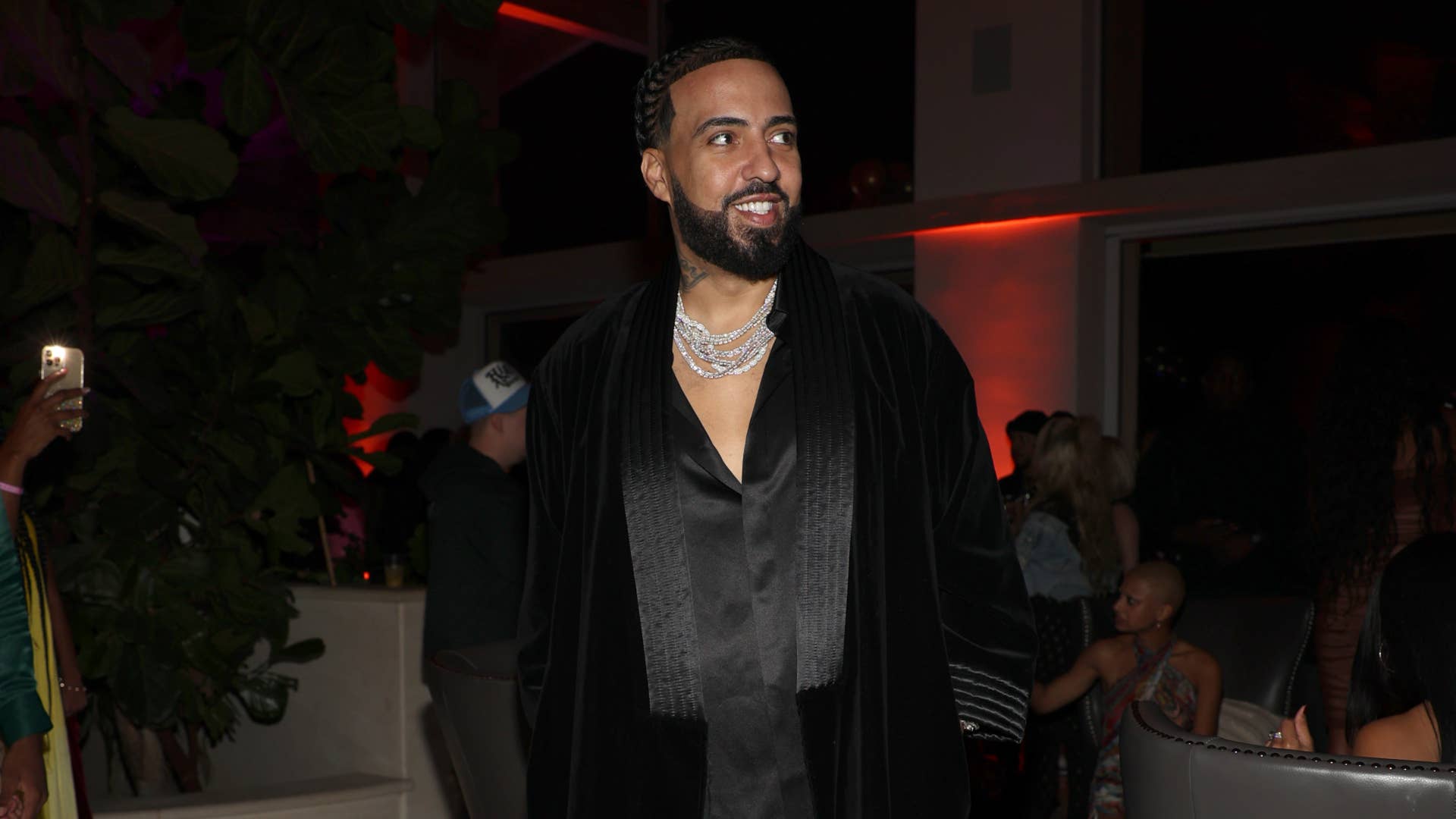 French Montana is seen at a Playboy event