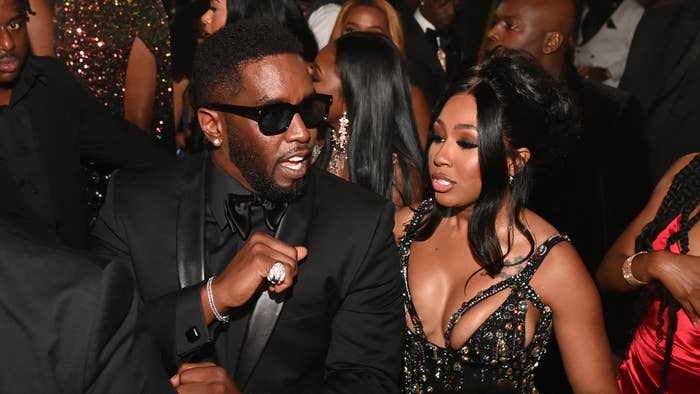 Sean Combs and Yung Miami attend 2nd Annual The Black Ball