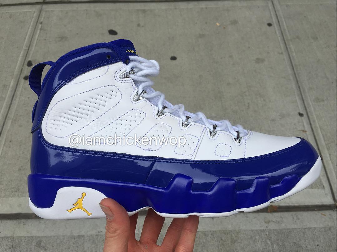 Royal blue store jordan 9