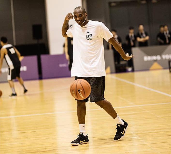 Solewatch: Kobe Bryant Plays In His Post-Retirement Sneakers | Complex