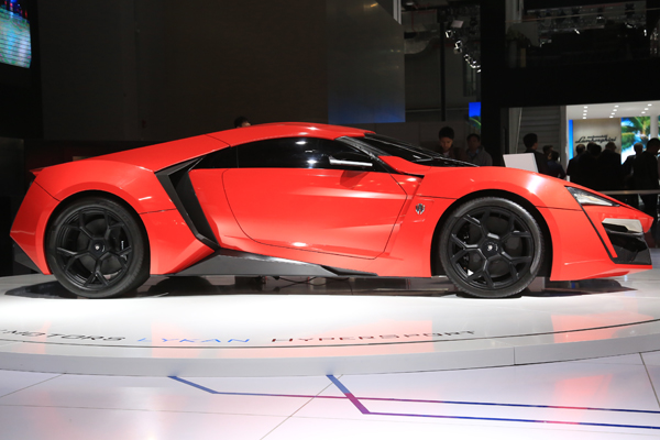 most expensive cars lykan hypersport