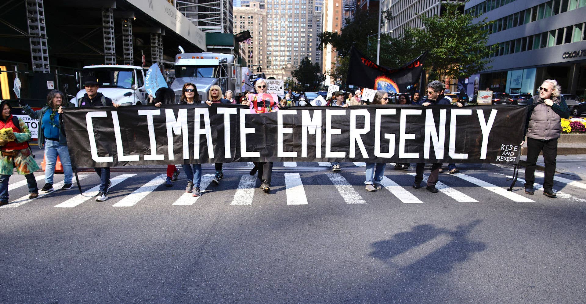 Climate Change march in New York City
