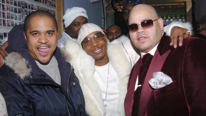 Irv Gotti, Ja Rule and Fat Joe during MTV&#x27;s &quot;Iced Out&quot; New Year&#x27;s Eve 2005