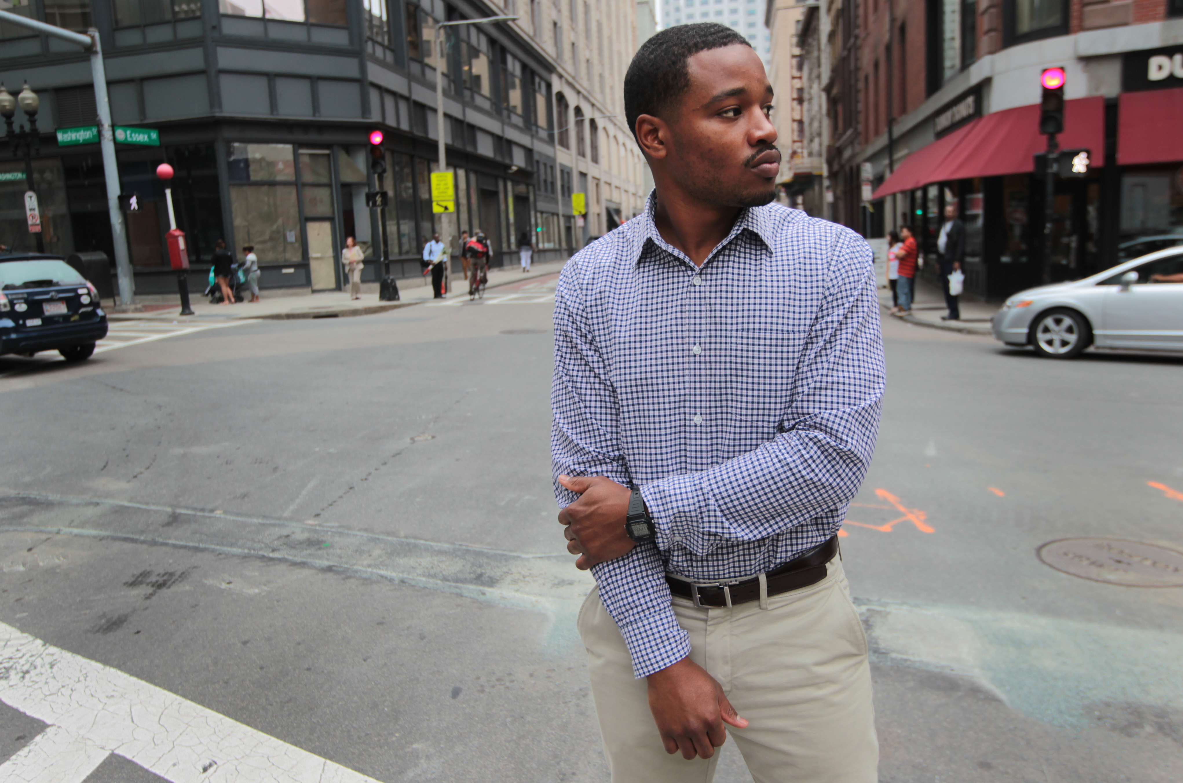 Film director Ryan Coogler on Washington Street