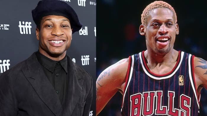 Jonathan Majors Circling Dennis Rodman Role