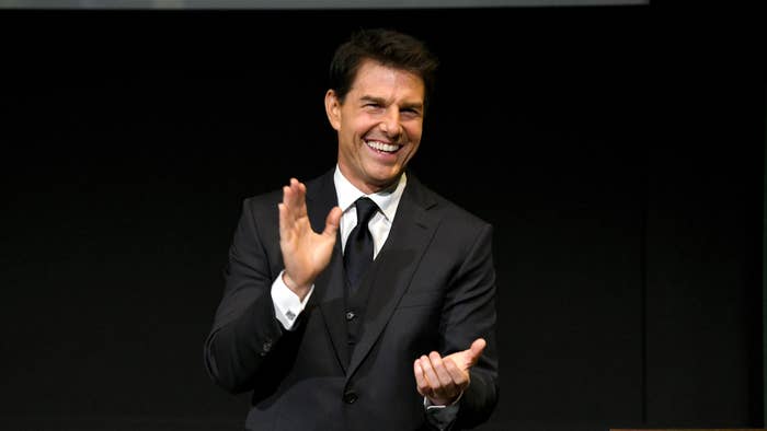 Tom Cruise onstage during the 10th Annual Lumber Awards.