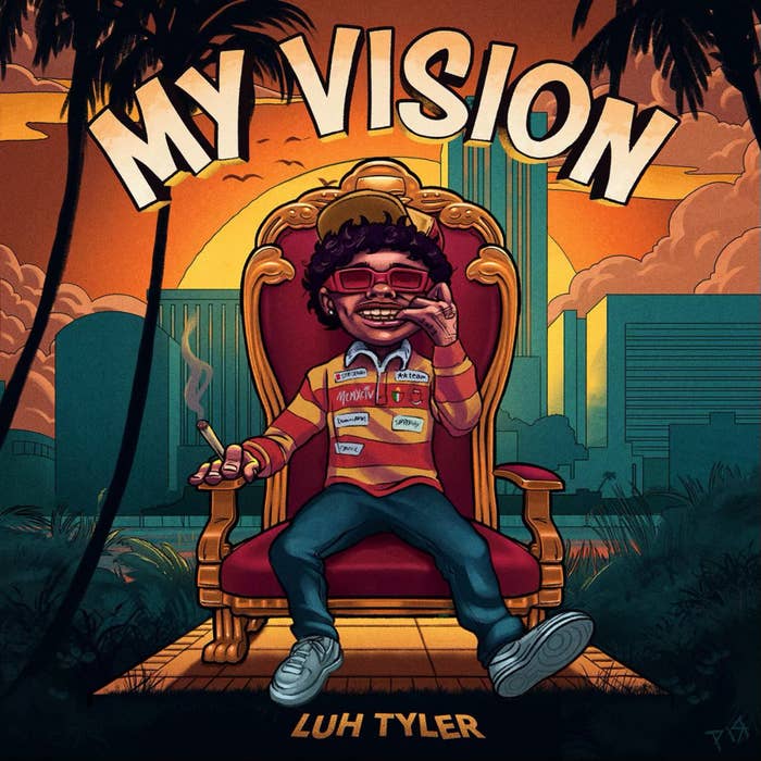 Luh Tyler cover art for debut mixtape