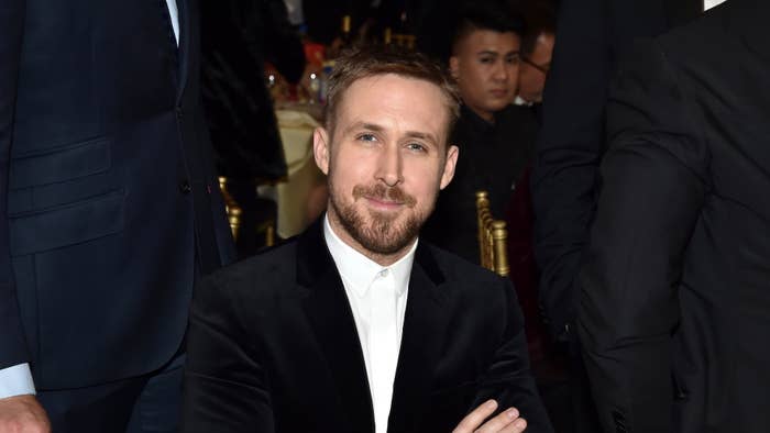 Ryan Gosling at The 24th Annual Critics&#x27; Choice Awards at Barker Hangar