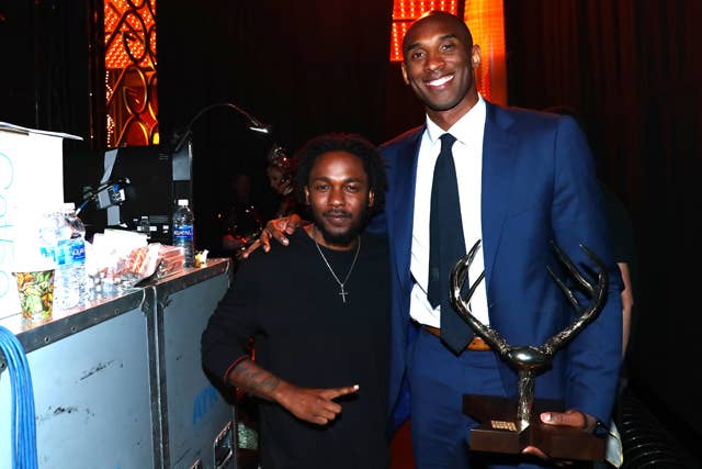 Kendrick Lamar and Kobe Bryant
