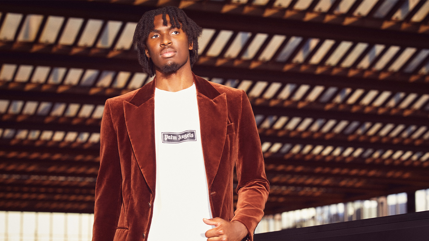 Saks Palm Angels Fall Fashion Lookbook Tyrese Maxey