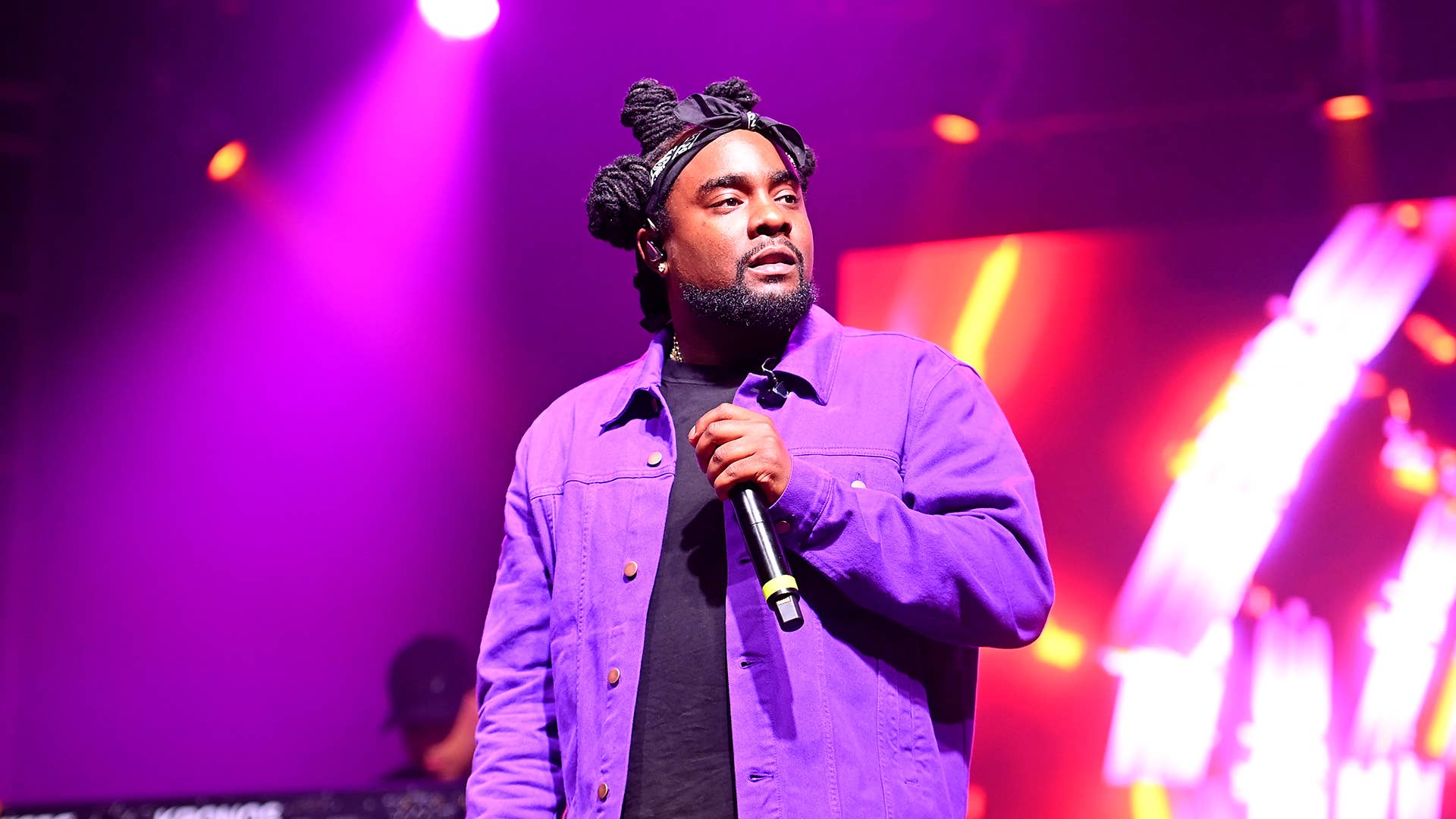 Rapper Wale performs onstage during day 2 of 2021 AfroPunk Atlanta