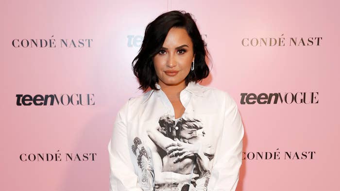 Demi Lovato attends the Teen Vogue Summit 2019