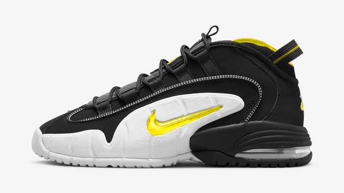 Nike Air Penny 1 Lester Middle School Black Optic Yellow FN6884-100