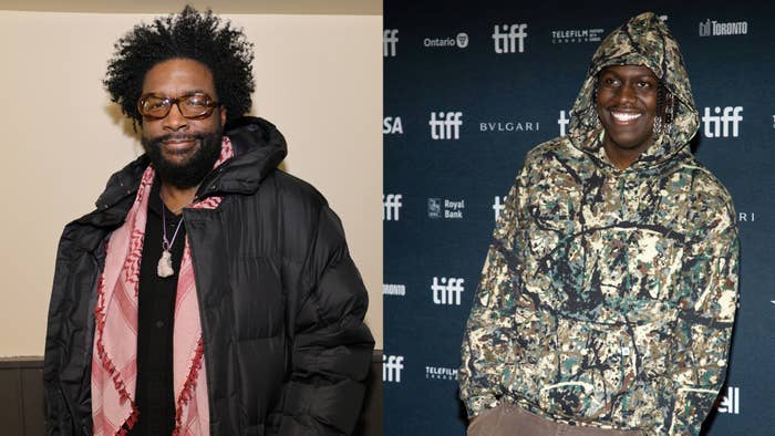 Questlove and Lil Yachty pictured at separate events
