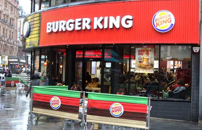 A London Burger King