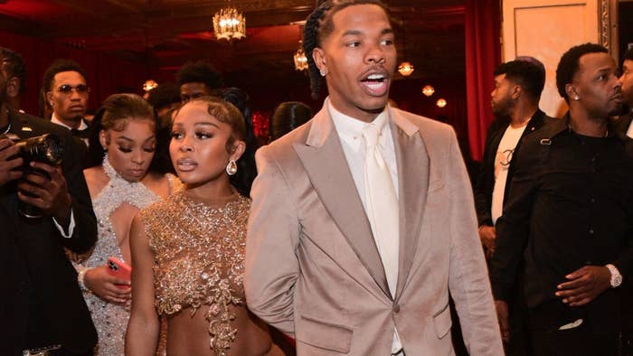 Jayda Cheaves and Lil Baby attend Black Tie Affair for Quality Control&#x27;s CEO Pierre Thomas