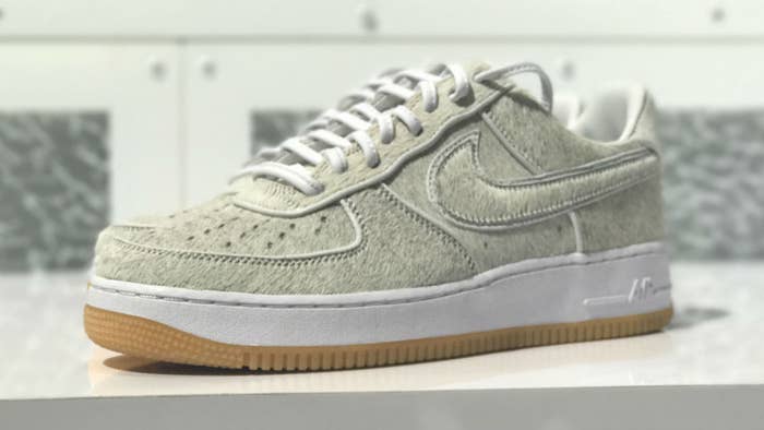 DJ Clark Kent x Nike Air  Force 1 Low Got White Profile