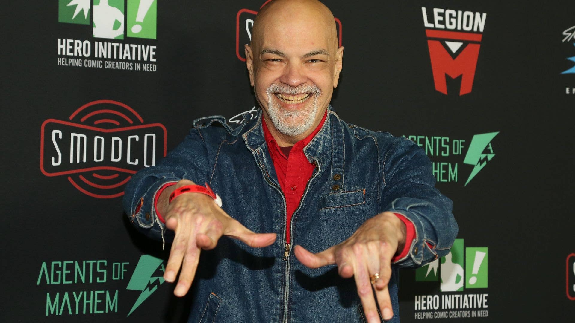 Comic book artist George Pérez photographed in 2018
