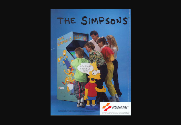 best arcade games 1990s the simpsons