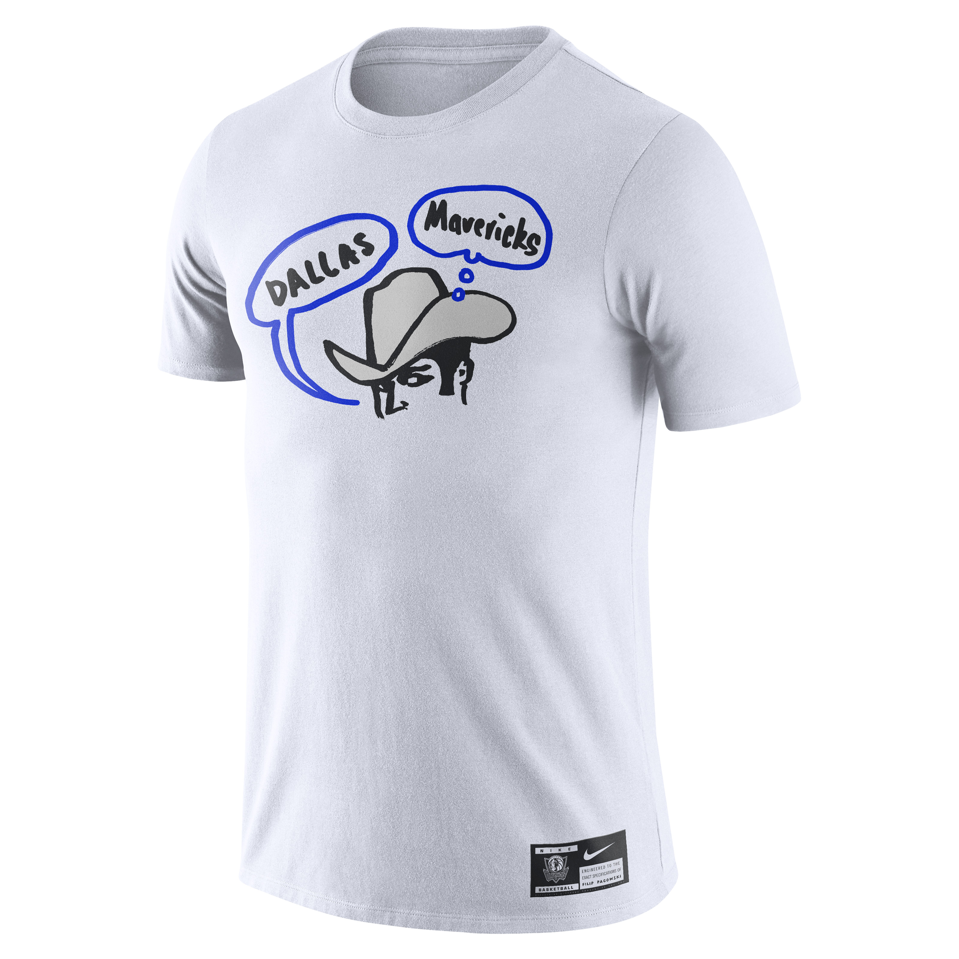 Filip Pagowski Nike T shirt &#x27;Dallas Mavericks&#x27;