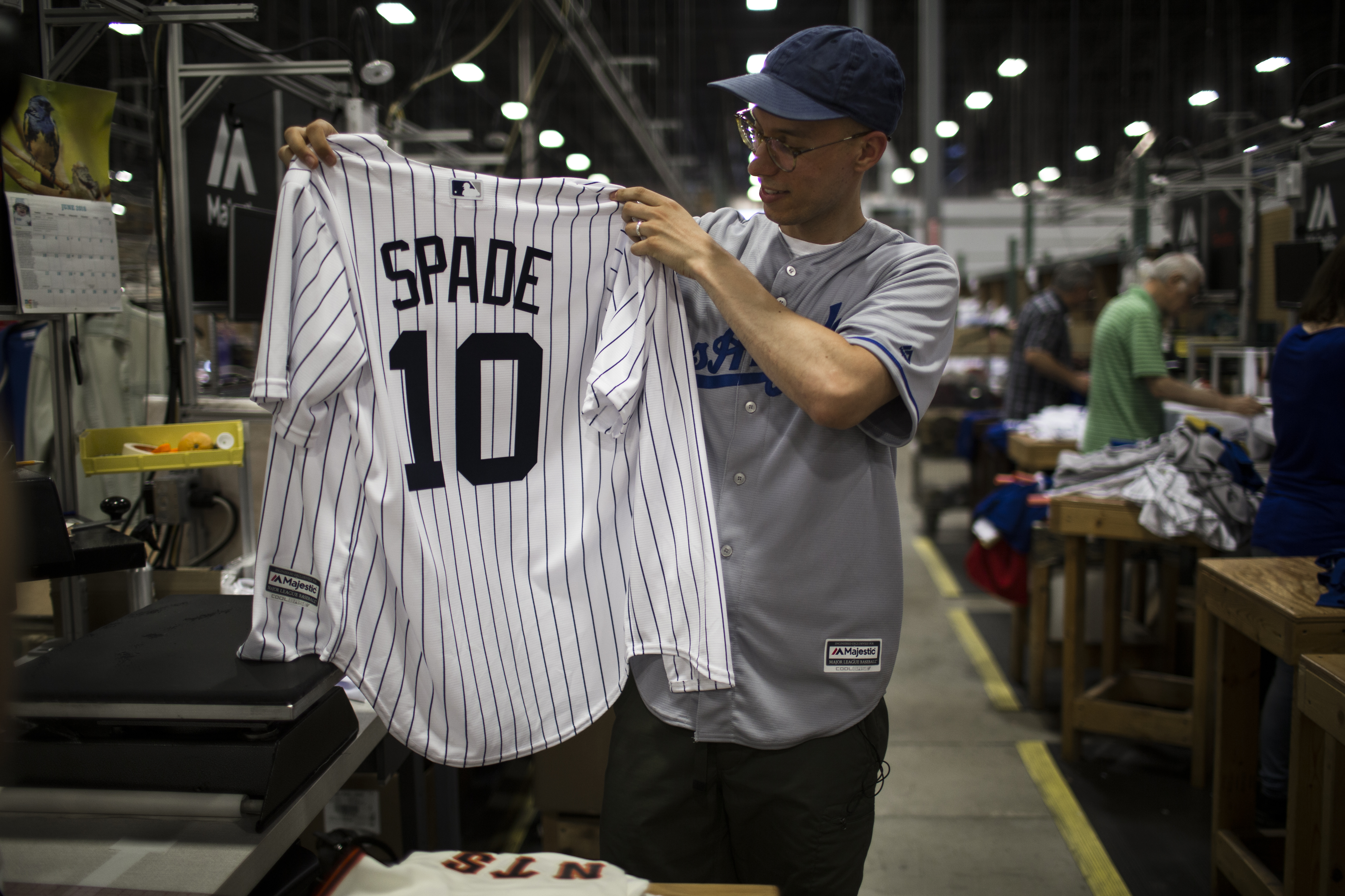 Matthew Spade Linked up with Majestic Athletic to See Why Baseball Jerseys Are Having a Street Style Revival |