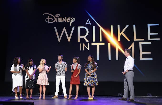 A Wrinkle in Time cast.