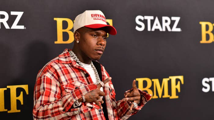 DaBaby at the world premiere of STARZ series &#x27;BMF.&#x27;