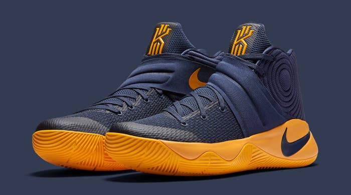 Kyrie 2 Navy Yellow